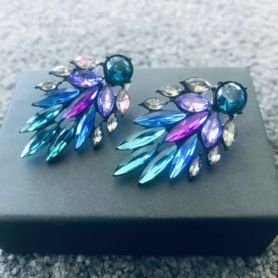 Colourful Crystal Earrings